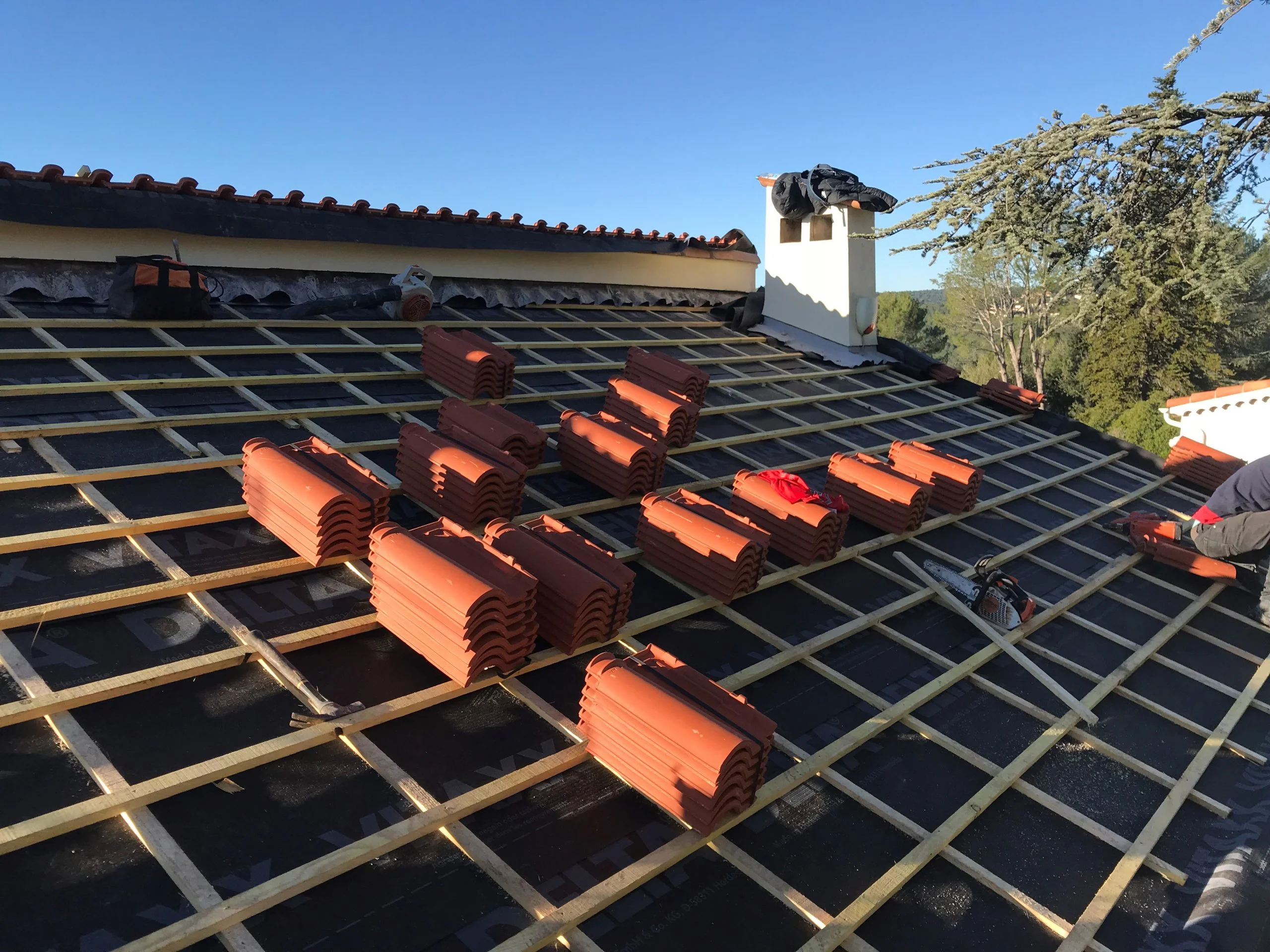 Rénovation toiture et isolation